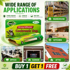✨HOT SELL 50% Off TODAY✨ BUY 1 GET 1 FREE ✨ LIMITED OFFER 🔥Cockroach Trap 🪳(20 PCS) | Strong Adhesive | Non-Toxic & Odorless | Easy to Use | Indoor Roach Killer
