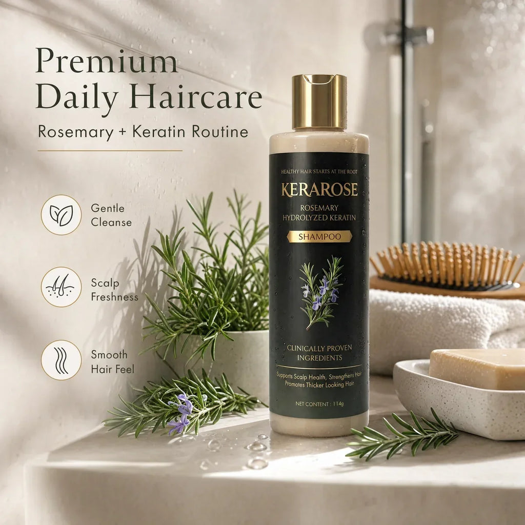 ✨HOT SELL 50% Off TODAY✨ BUY 1 GET 1 FREE ✨ LIMITED OFFER❄️💆| Kerarose Rosemary Shampoo For Hair Growth